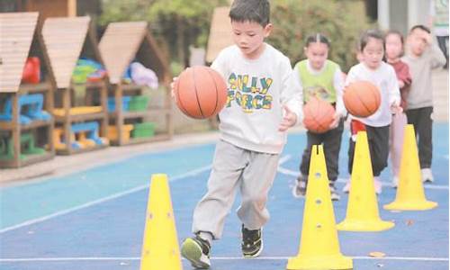 宁波机关幼儿园篮球表演-宁海实验幼儿园篮球